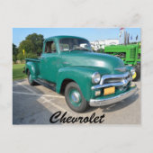Vintager Chevrolet Truck Postkarte (Vorderseite)