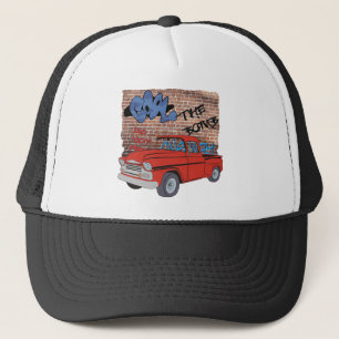 Vintager Chevy Lieferwagen-LKW Truckerkappe