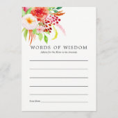 Vintager Chic Rustic Charm Babyduschenempfehlung Hinweiskarte (Vorderseite)