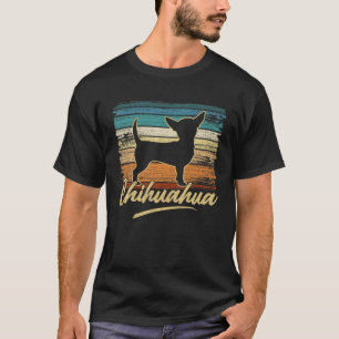 Vintager Chihuahua Funny Retro Geschenk Hund Lover T-Shirt