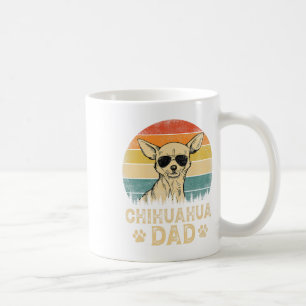 Vintager Chihuahua Vater Hundeliebhaber Vater#39;s Kaffeetasse