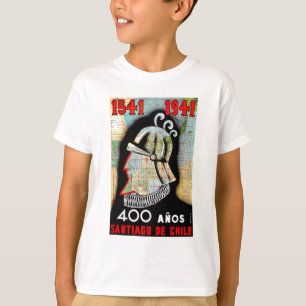 Vintager Chile Santiago Travel T-Shirt