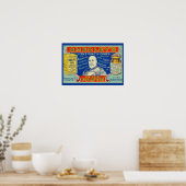 Vintager Chili Heilung! Smedley's Chillie Paste c Poster (Küche)