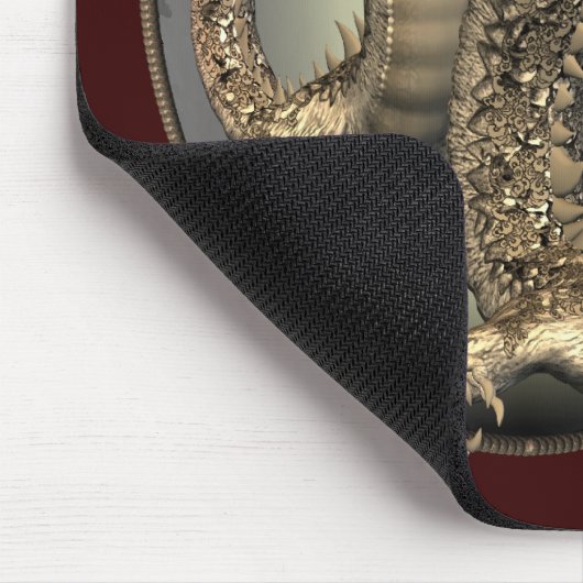 Vintager chinesischer Drache Mousepad (Ecke)