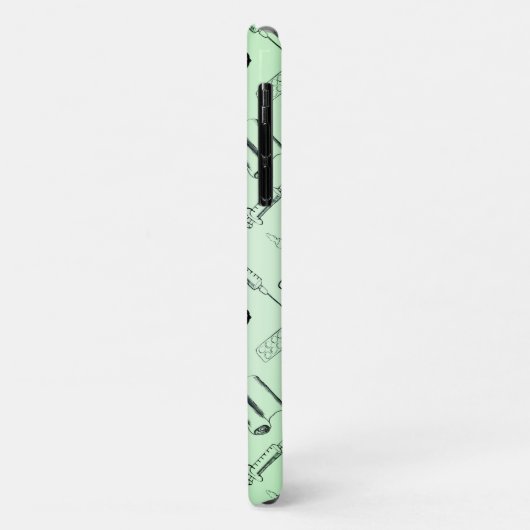 Vintager Chirurin Case-Mate iPhone Hülle (Hinten/Links)