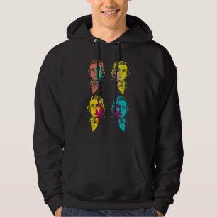 Vintager Chopin-Stil Hoodie