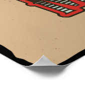 Vintager Chopper Poster (Ecke)