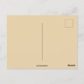 Vintager Chor zu Ostern der Kirche Postkarte (Rückseite)