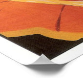 Vintager Circus Clown Poster (Ecke)