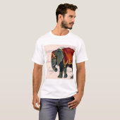 Vintager Circus Elephant T-Shirt (Vorne ganz)