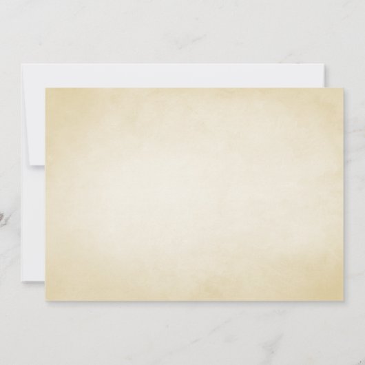 Vintager Circus-Karneval Einladung (Rückseite)