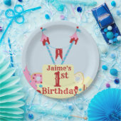 Vintager Circus Karneval Jeglicher Pappteller (Party)