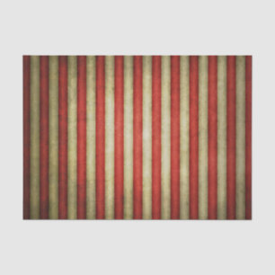 Vintager Circus Stripey Hintergrund Seidenpapier