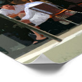 Vintager Citroën Car Außenbereich Poster (Ecke)