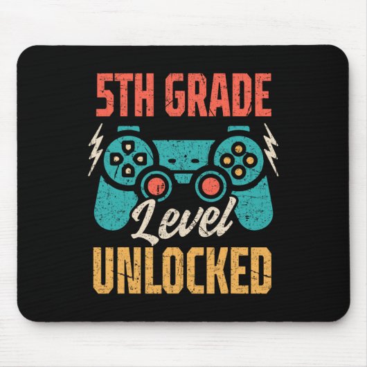 Vintager Ck bis Schule 5. Klasse Mousepad (Vorne)