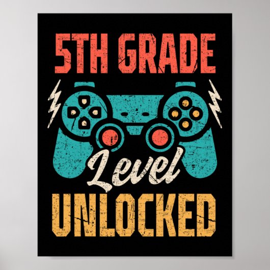 Vintager Ck bis Schule 5. Klasse Poster (Vorne)