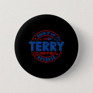Vintager Ck it up Terry setzen es in Umkehrung 4.  Button