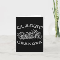 Vintager Clic Opa Funny Motorrad Graphic Men'