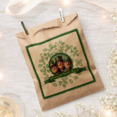Vintager Clover St Patrick's Day Leprechauns FBag Geschenktütchen (Ausgeschnitten)