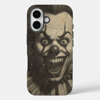 Vintager Clown iPhone 16 Telefongehäuse iPhone 16 Hülle