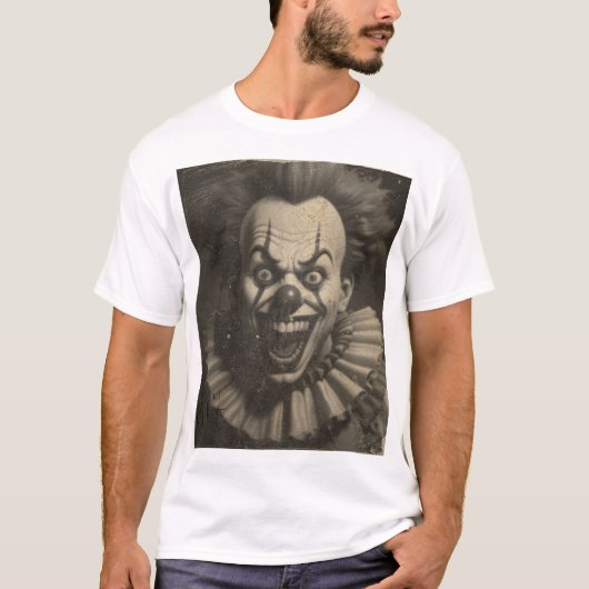 Vintager Clown T-Shirt (Vorderseite)