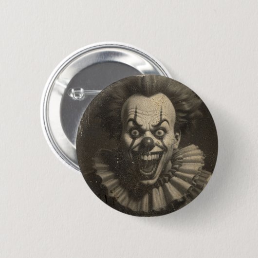 Vintager Clownknopf Button (Vorne & Hinten)