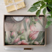 Vintager Coconut Hibisken Blume Entdeckungsseite Seidenpapier (Geschenk)