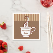 Vintager Coffee Shop Napkins Serviette (Beispiel)