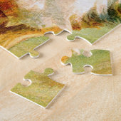 Vintager Collie-Hund Puzzle (Seite)