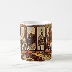 Vintager Colorado Gruß Postkarte Tasse