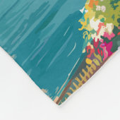 Vintager Comer See Fleecedecke (Ecke)