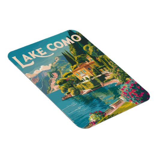 Vintager Comer See Magnet (Rechte Seite)