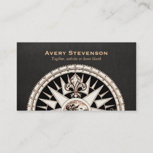 Vintager Compass Financial Advisor Visitenkarte