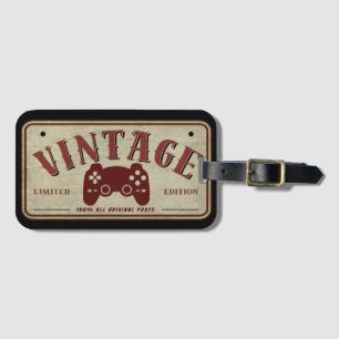 Vintager Controller Limited Edition Originalteile Gepäckanhänger