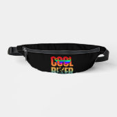 Vintager Cooler Biker Bauchtasche (Vorderseite)
