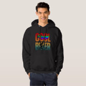 Vintager Cooler Biker Hoodie (Vorne ganz)