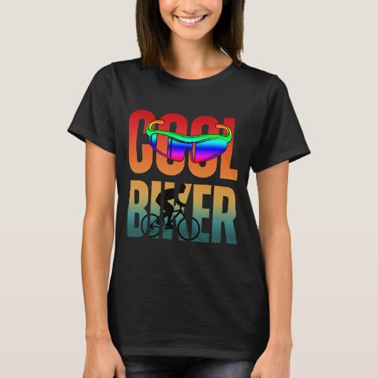 Vintager Cooler Biker T-Shirt (Vorderseite)