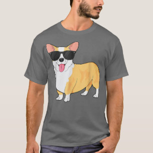 Vintager Cooler Corgi für Jungen Kinder Kinderklin T-Shirt