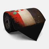 Vintager cooler Grungy Kroatien-Flaggen-Entwurf Krawatte (Gerollt)