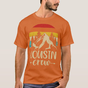 Vintager Cousin Crew Sommerlager Berge T-Shirt