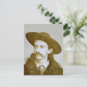 Vintager Cowboy 19 Postkarte (Stehend Vorderseite)