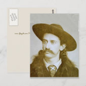 Vintager Cowboy 19 Postkarte (Vorne/Hinten)