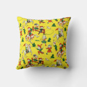 Vintager Cowboy - Cowgirls - Pferde - Kissen (Rückseite)