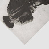 Vintager Cowboy in Chaps Seidenpapier (Ausschnitt)