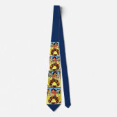 Vintager Cowboy Krawatte (Vorderseite)