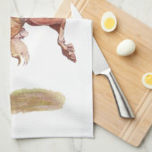 Vintager Cowboy Küchentuch (Viertel Falte)