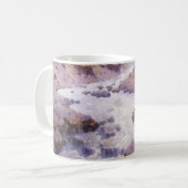 Vintager Cowboy, Panning Gold, Wyoming von Leigh Kaffeetasse (Vorderseite Links)