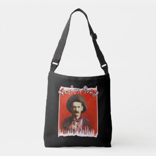 Vintager Cowboy Sie sind Fired Cross Body Bag Tragetaschen Mit Langen Trägern