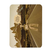 Vintager Cowboy zum Geburtstag Magnet (Vertikal)