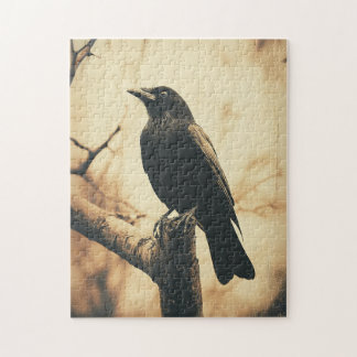 Vintager Crow-Stil Puzzle